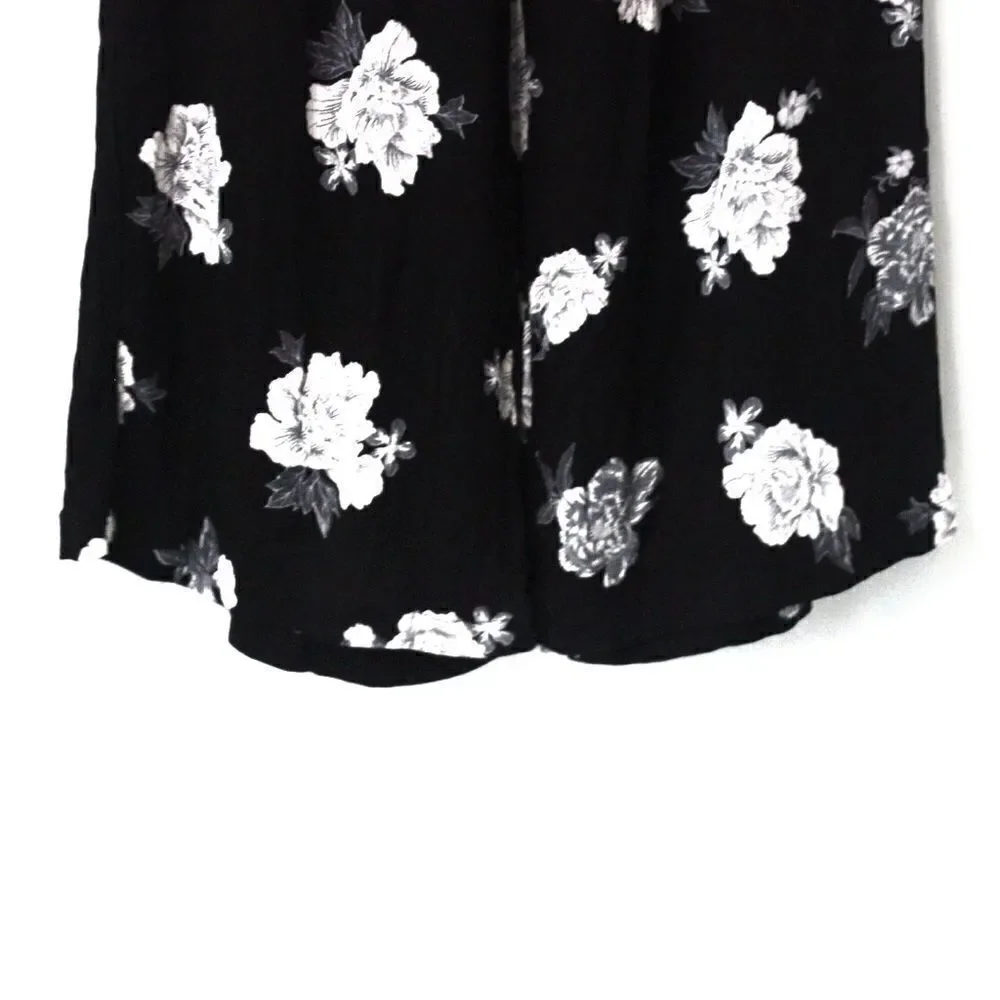 No Boundaries Floral Flowy Wide Leg Pants in S/CH - Picture 8 of 8